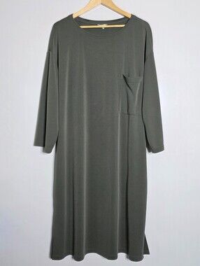 NAP loungewear tunic t shirt dress Night Gown OS Maxi Length
